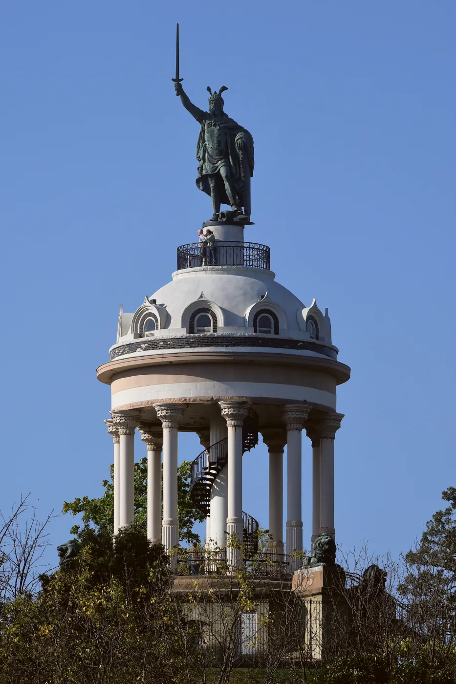 Hermann the German statue in New Ulm, Minnesota